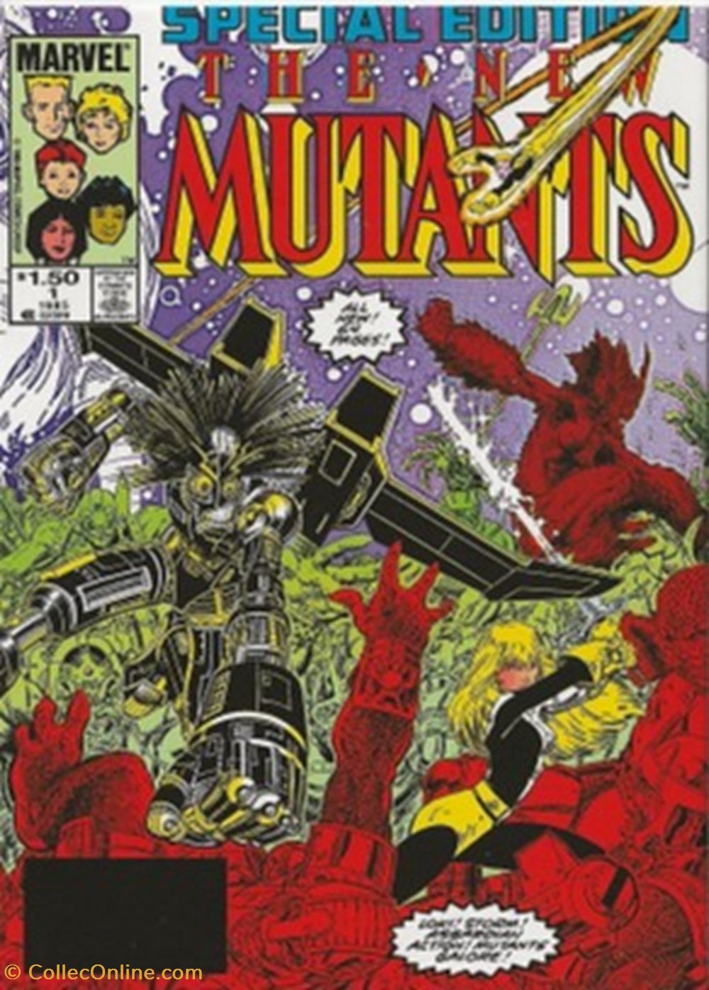 Marvel cartes postales bande dessinee marvel
