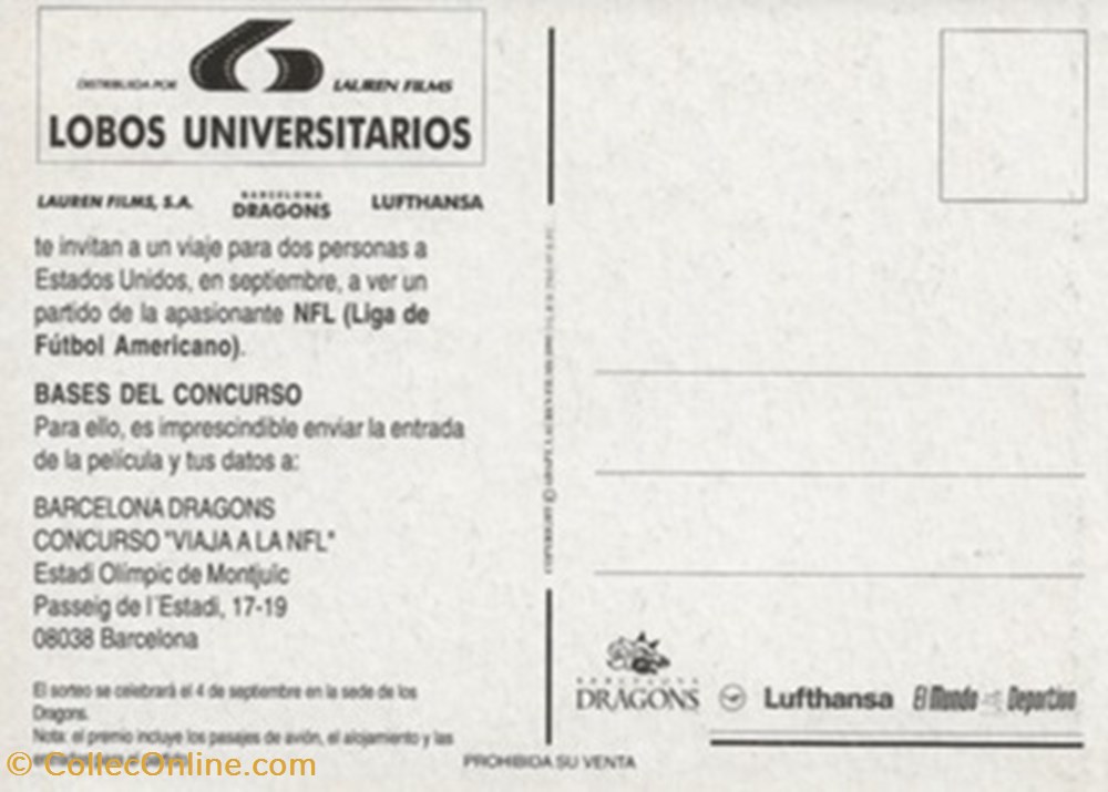 Lobos universitarios cartes postales autres lobos universitarios