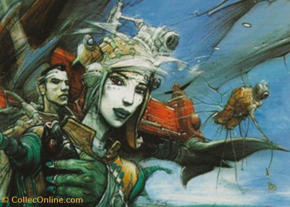 cartes postales bande dessinee enki bilal
