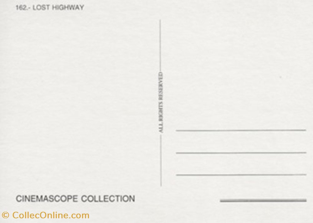 Lost highway cartes postales autres lost highway
