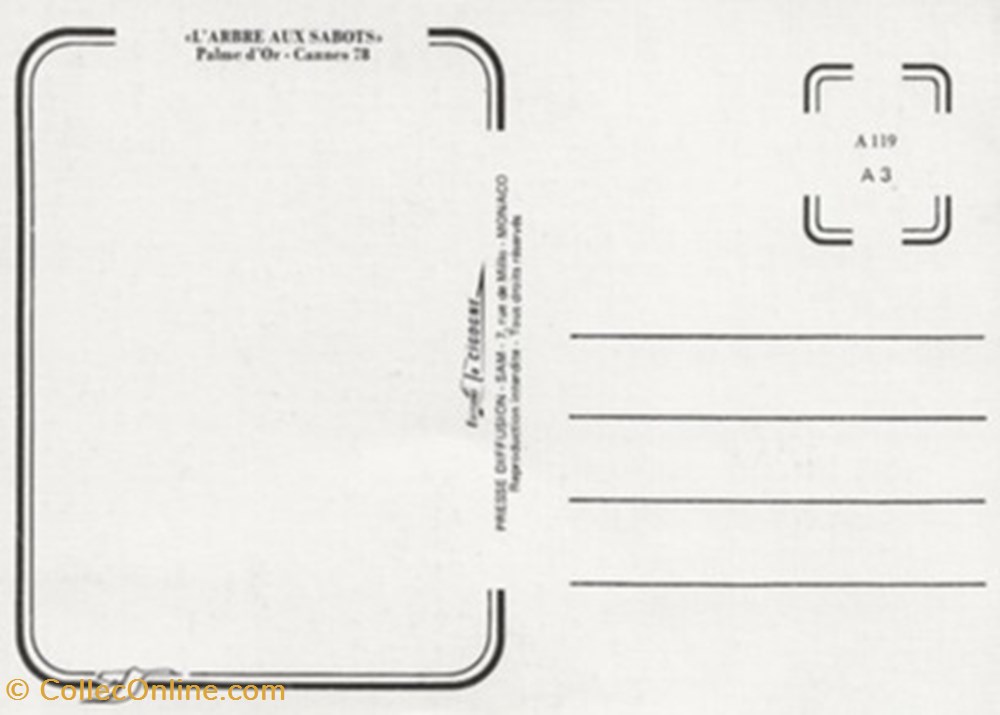 L'arbre aux sabots cartes postales autres l arbre aux sabots
