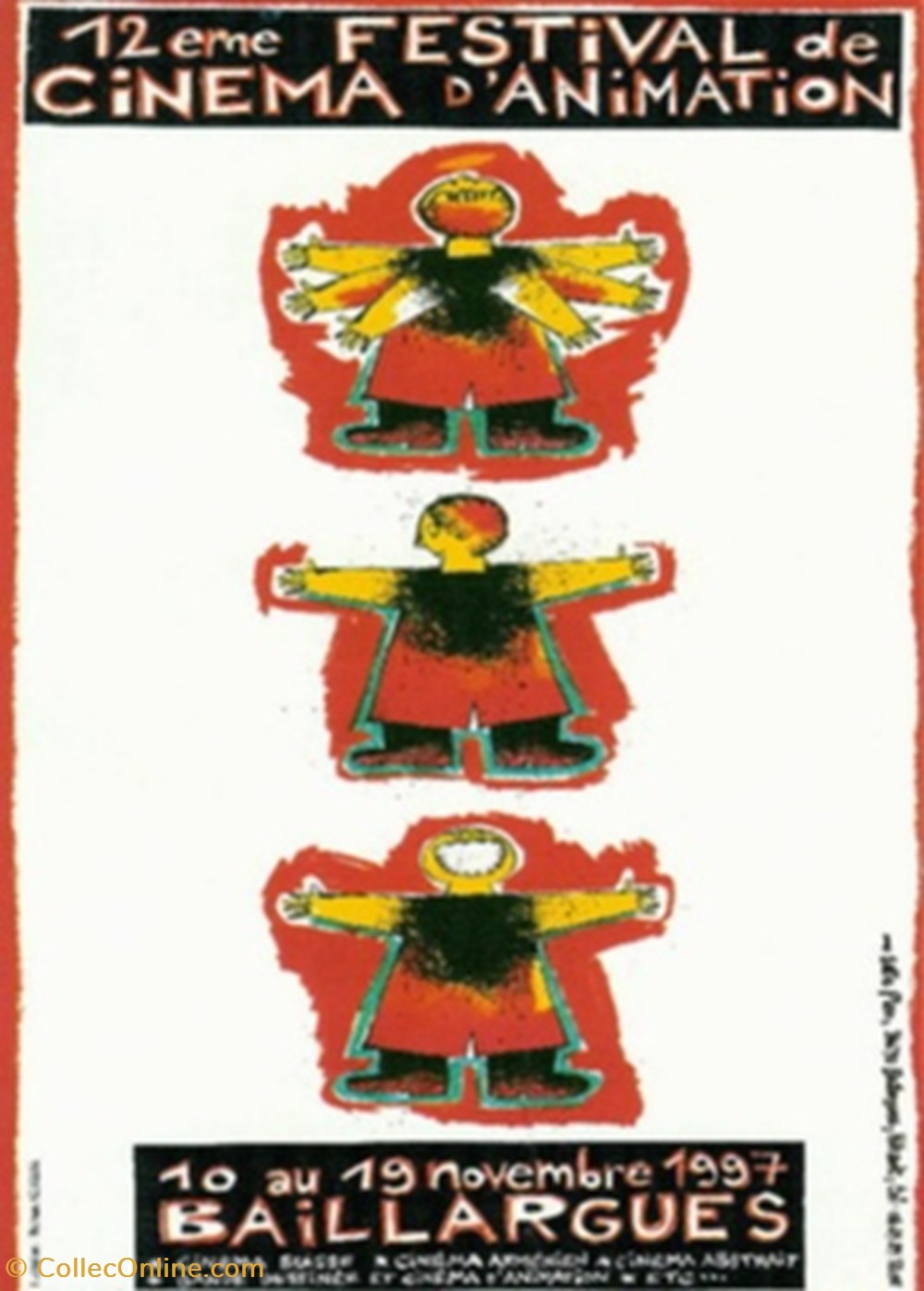 Baillargues Festival de cinéma d'animation 1997 cartes postales autres baillargues festival de cinema animation 1997