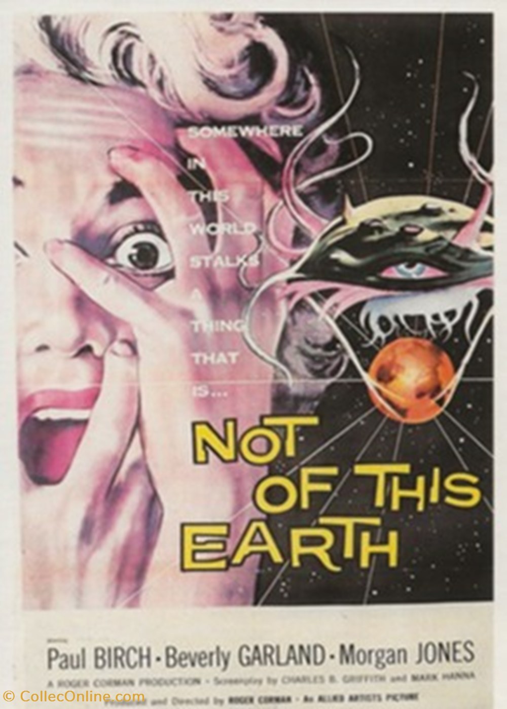 cartes postales autres not on this earth