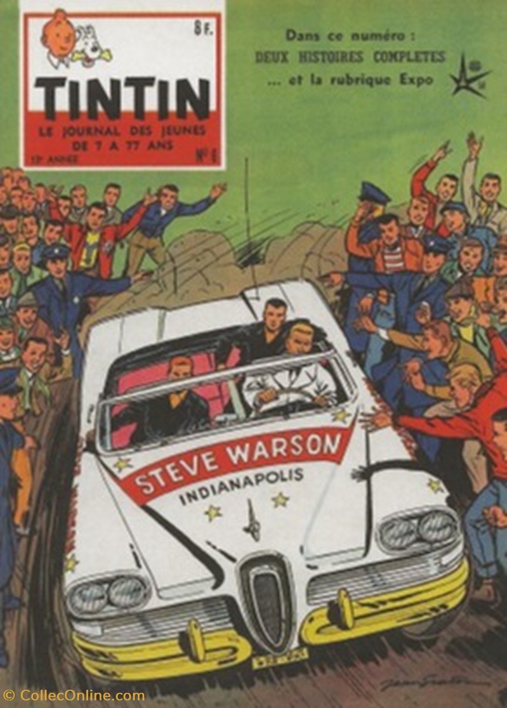 Michel Vaillant album Tintin cartes postales bande dessinee michel vaillant album tintin