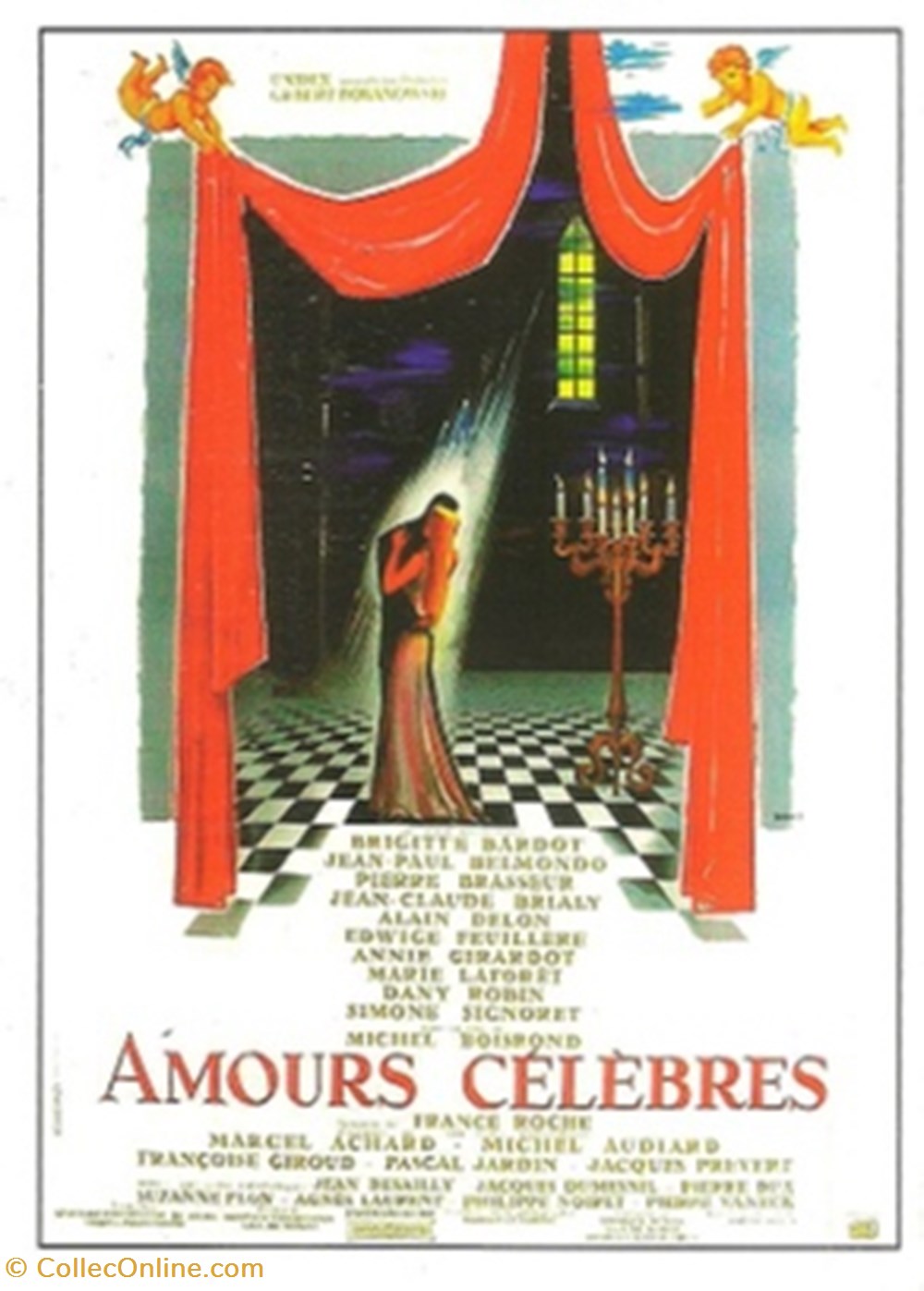 cartes postales autres amour celebres