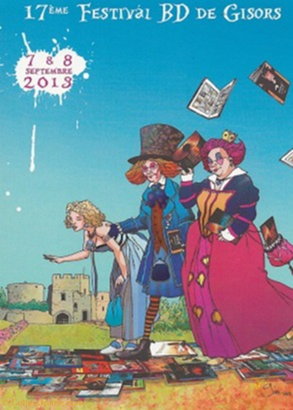 Gisors (27) 2013 cartes postales bande dessinee gisors 27 2013