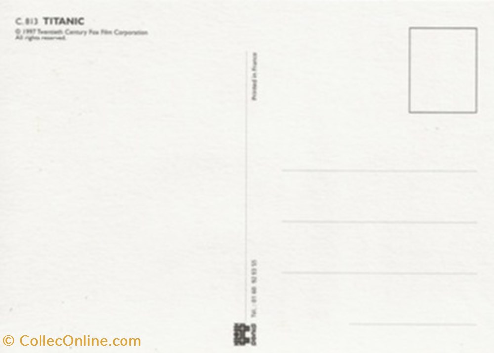 cartes postales autres titanic