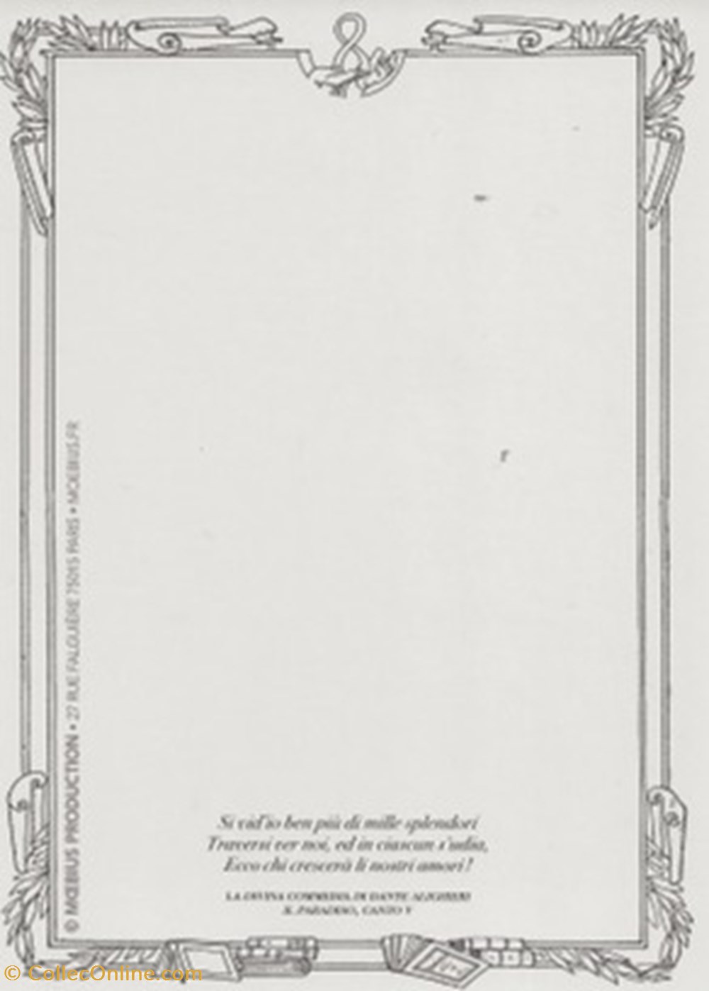 cartes postales bande dessinee paradiso