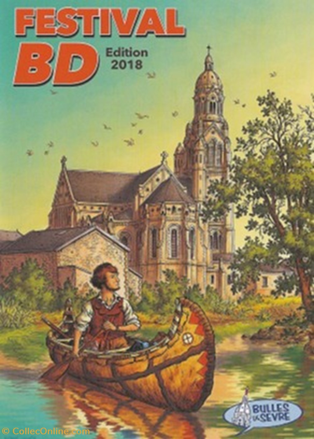 Saint Laurent sur Sèvre (85) 2018 cartes postales bande dessinee saint laurent sur sevre 85 2018