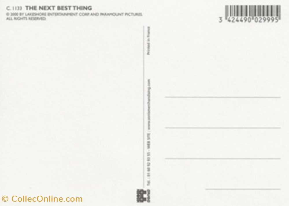 The next best thing cartes postales autres the next best thing