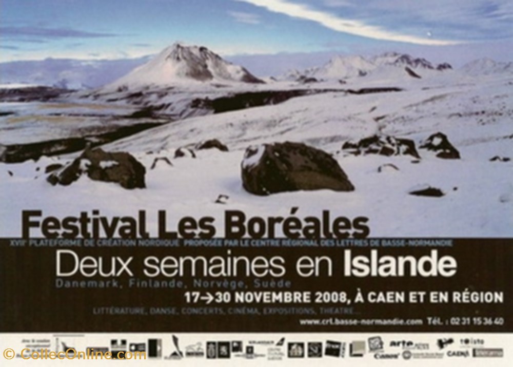 Caen Festival les boréales 2008 cartes postales autres caen festival les boreales 2008