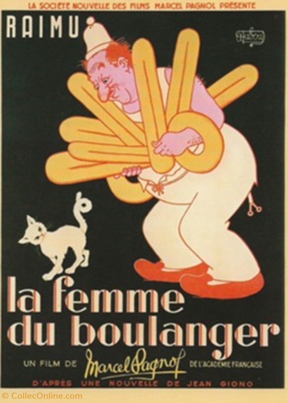 cartes postales autres la femme du boulanger