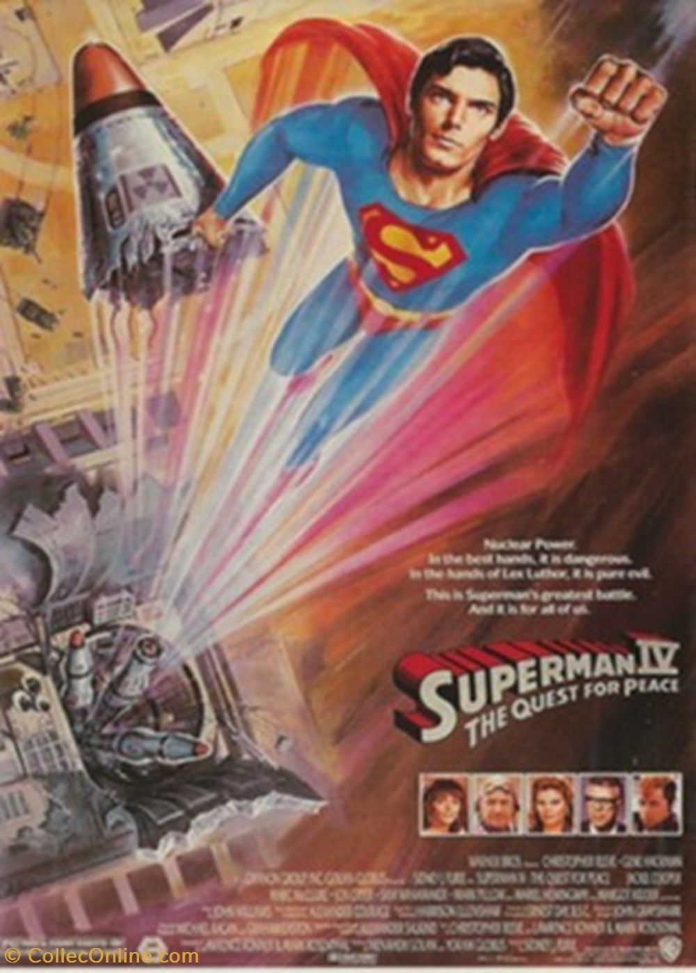 Superman IV, the quest for peace cartes postales autres superman iv the quest for peace