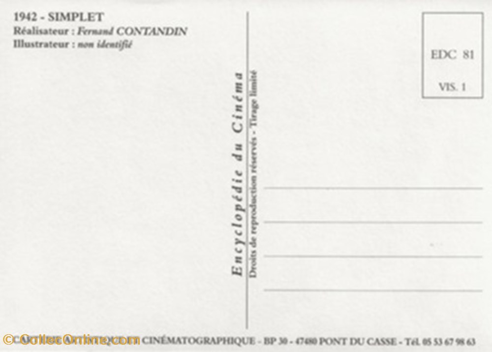 Simplet cartes postales autres simplet