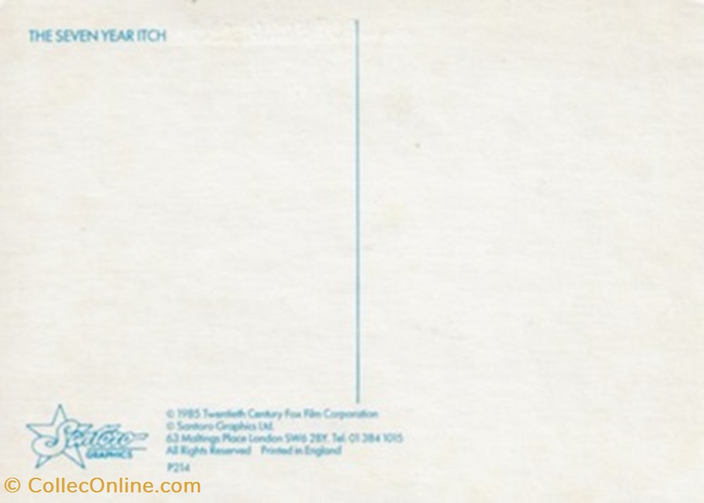 cartes postales autres the seven year itch
