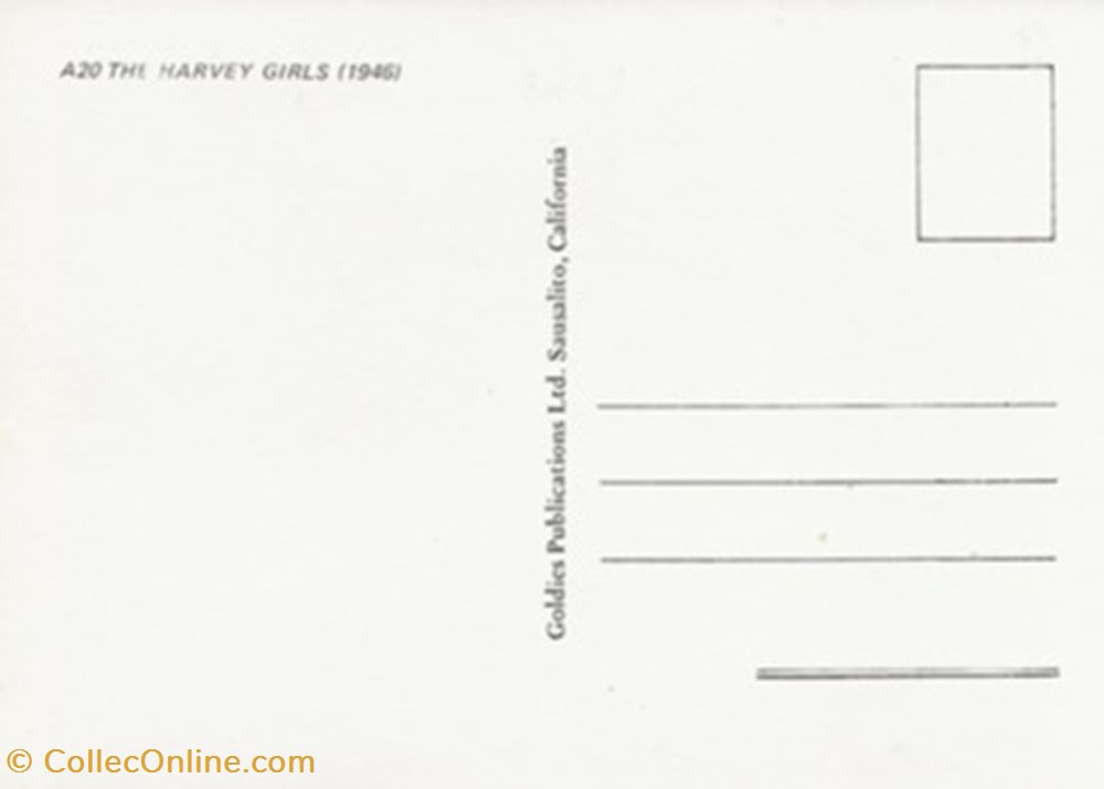 The Harvey girls cartes postales autres the harvey girls