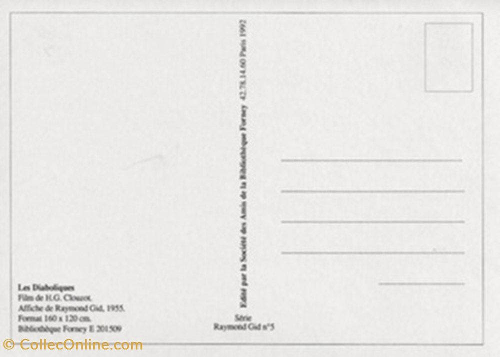 Les diaboliques cartes postales autres les diaboliques