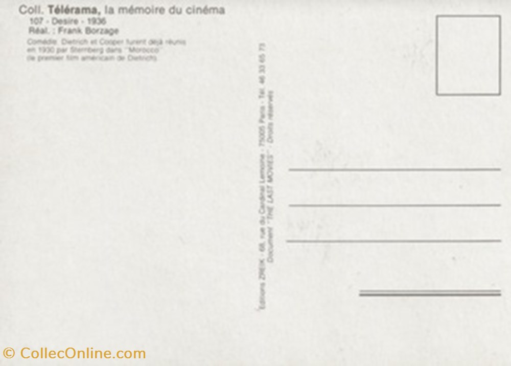 cartes postales autres desir