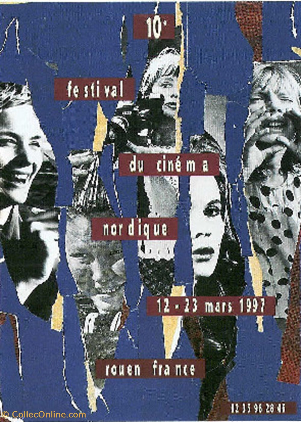 Rouen Festival du cinéma nordique 1997 cartes postales autres rouen festival du cinema nordique 1997