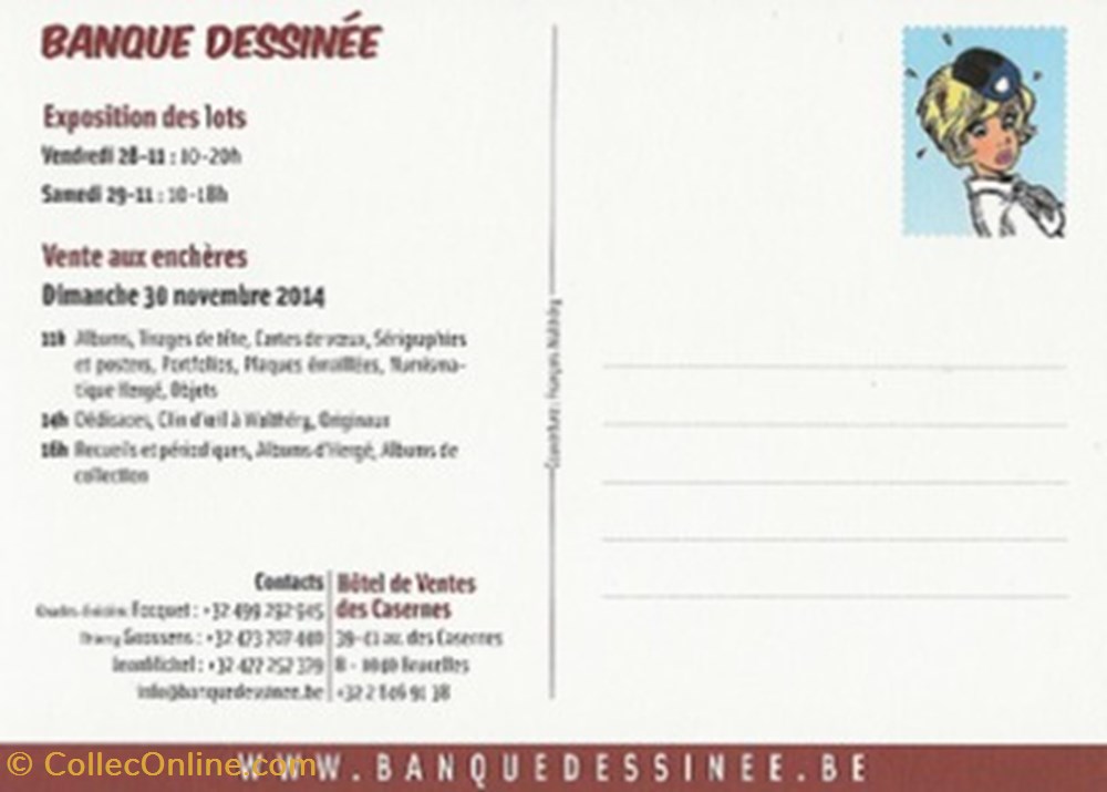 Banque Dessinée 38 cartes postales bande banque dessinee 38