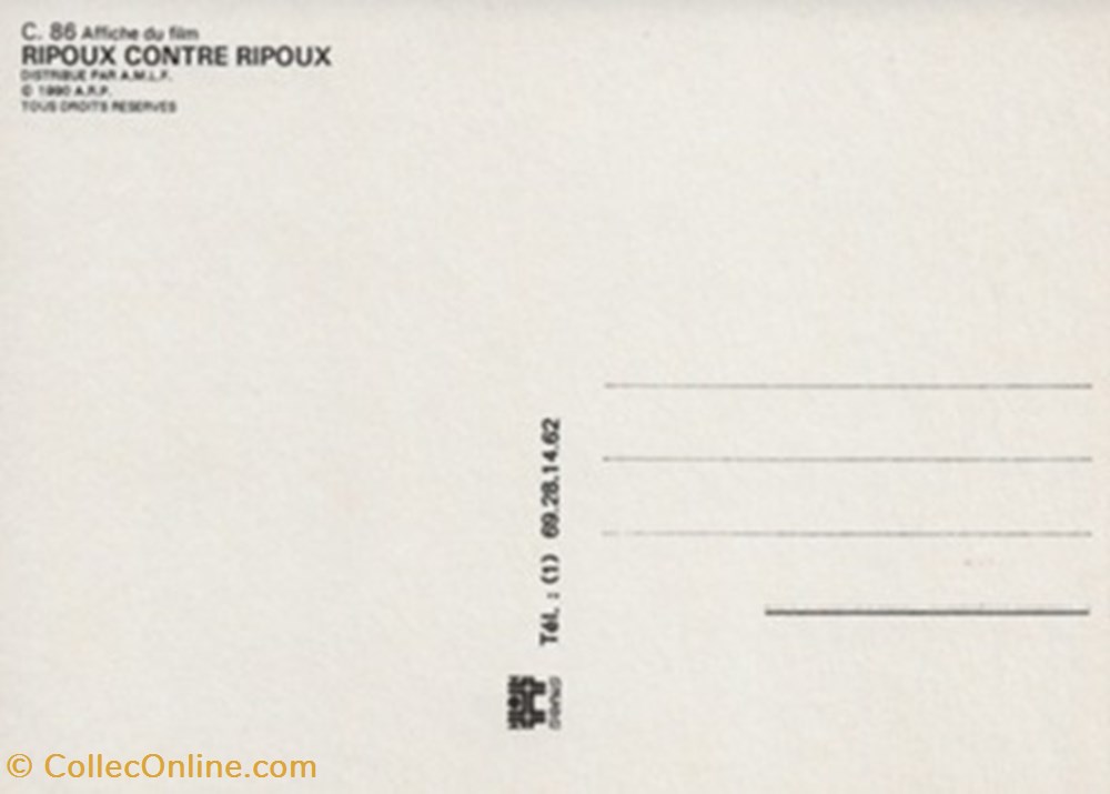 Ripoux contre ripoux cartes postales autres ripoux contre ripoux