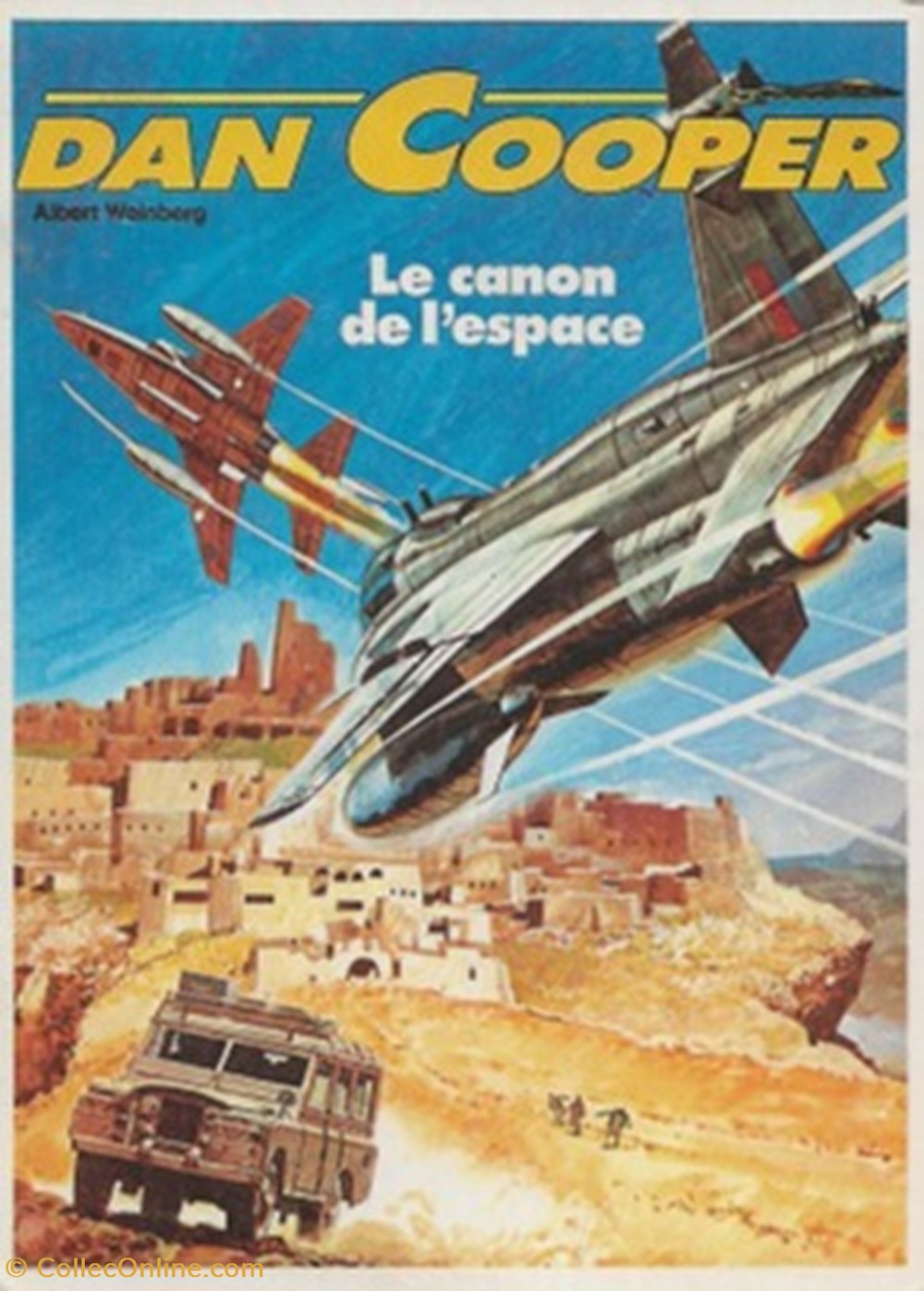 cartes postales bande dessinee dan cooper