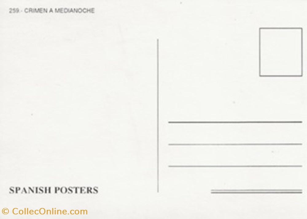 Crimen a medianoche cartes postales autres crimen a medianoche