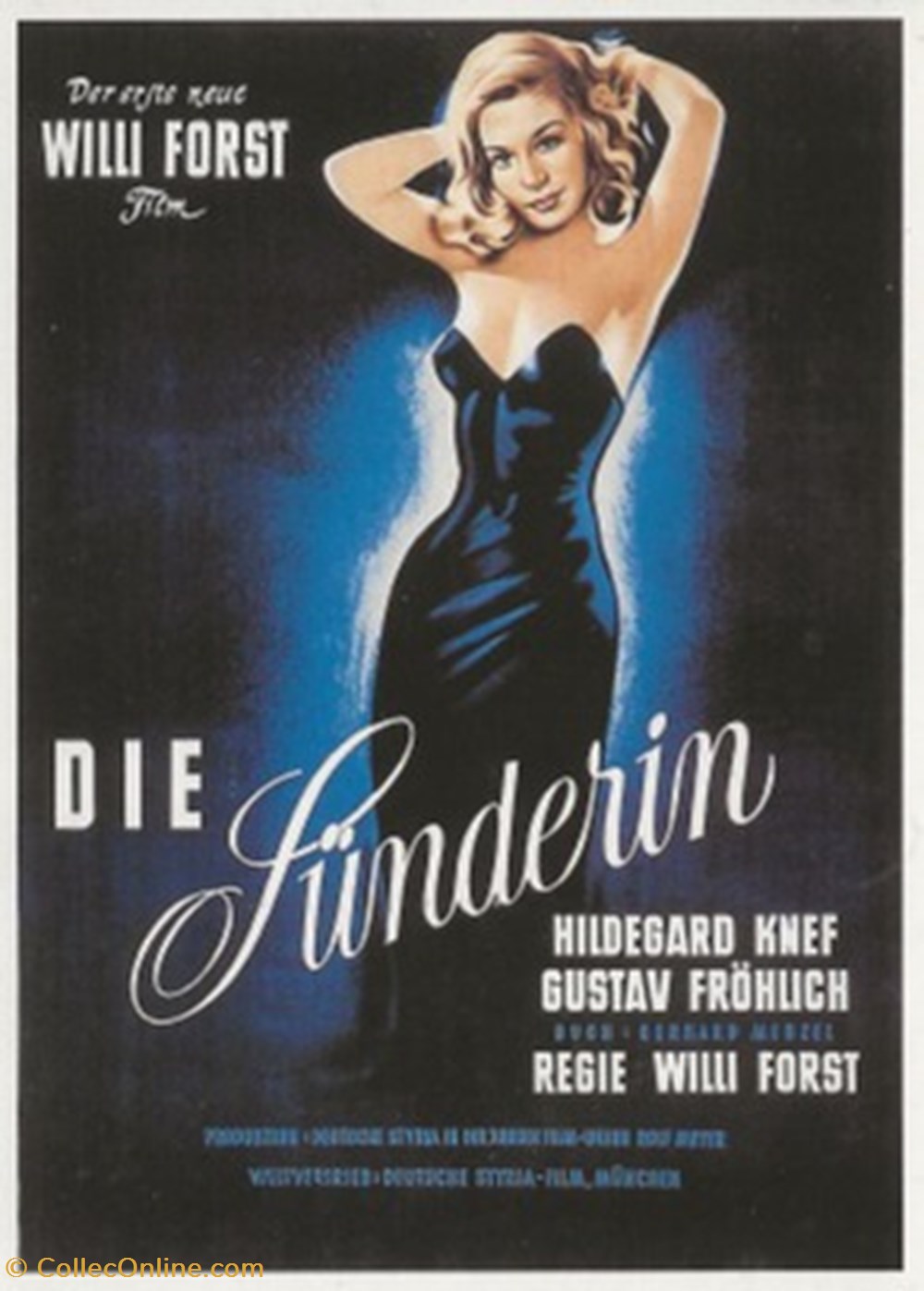 Die sünderin cartes postales autres die sunderin