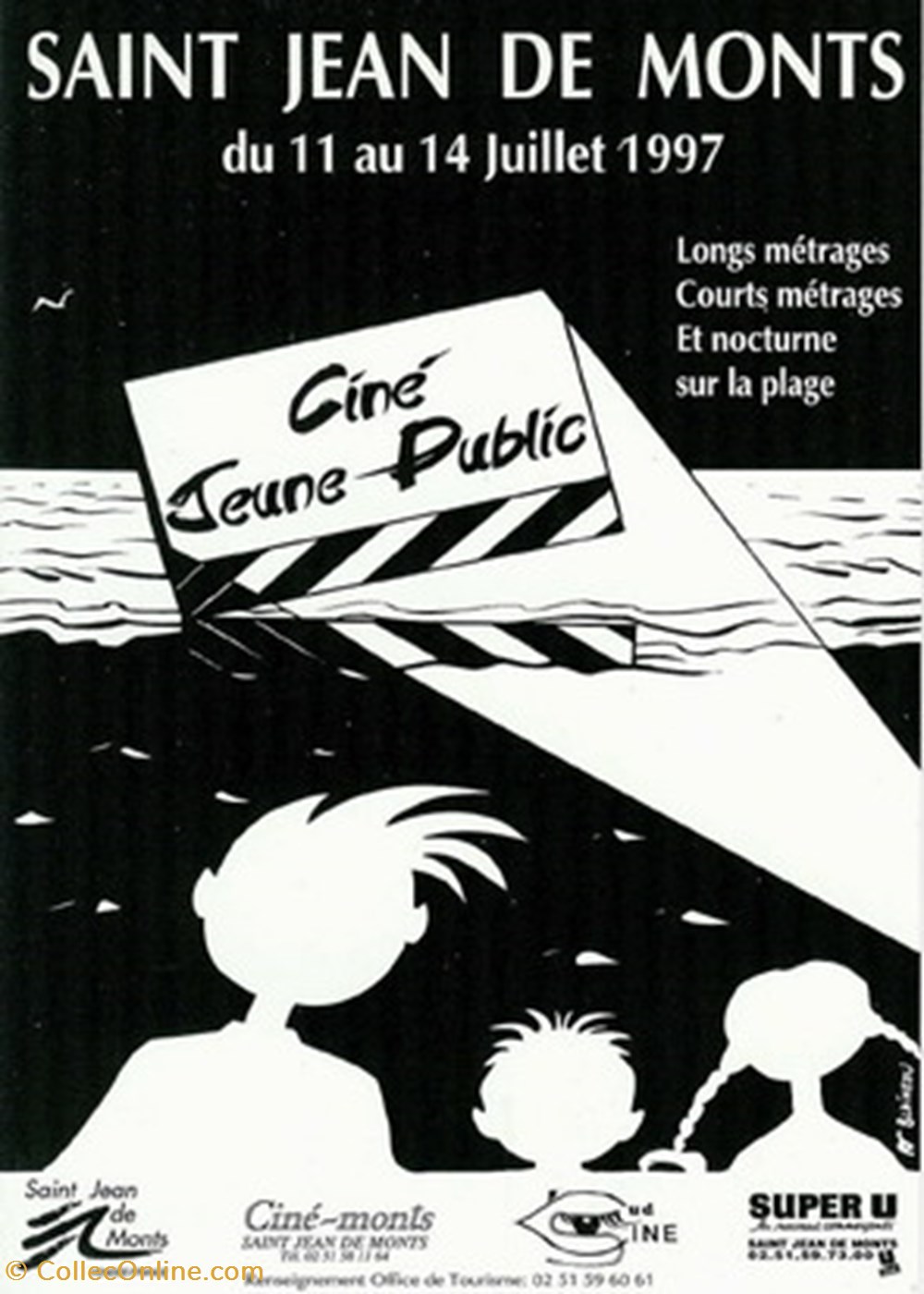 Saint Jean de Monts Ciné jeune public 1997 cartes postales autres saint jean de monts cine jeune public 1997