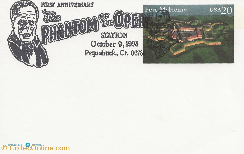 timbres pequabuck etats unis 1998 the phantom of the opera