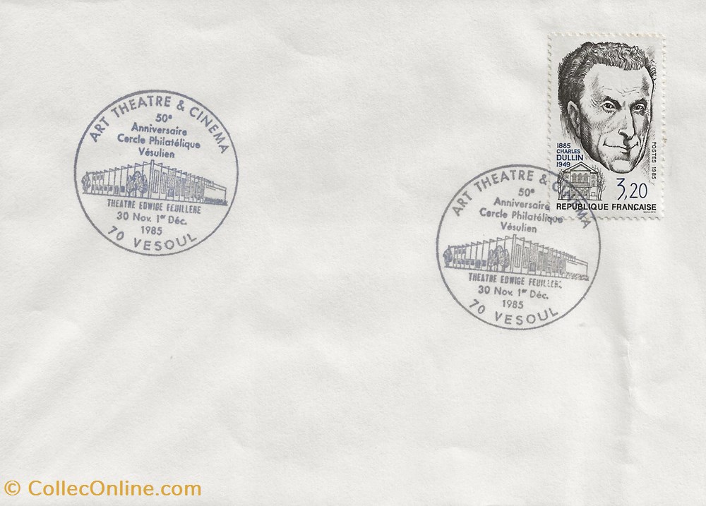 Vesoul (70) 1985 timbres vesoul 70 1985