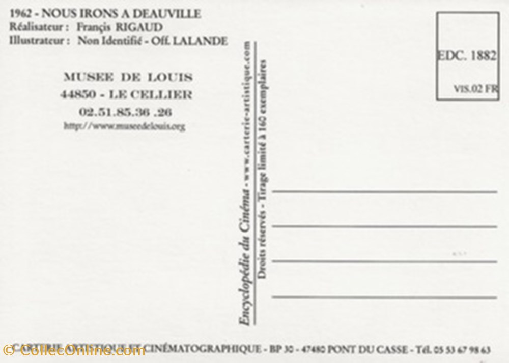 cartes postales autres nous irons a deauville