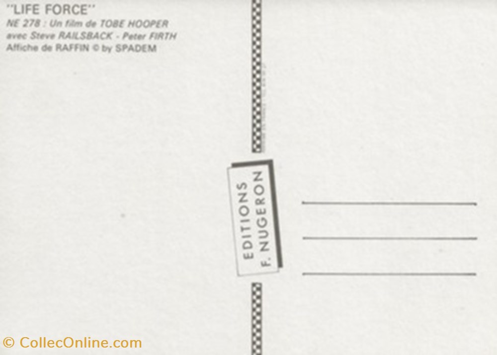 cartes postales autres life force