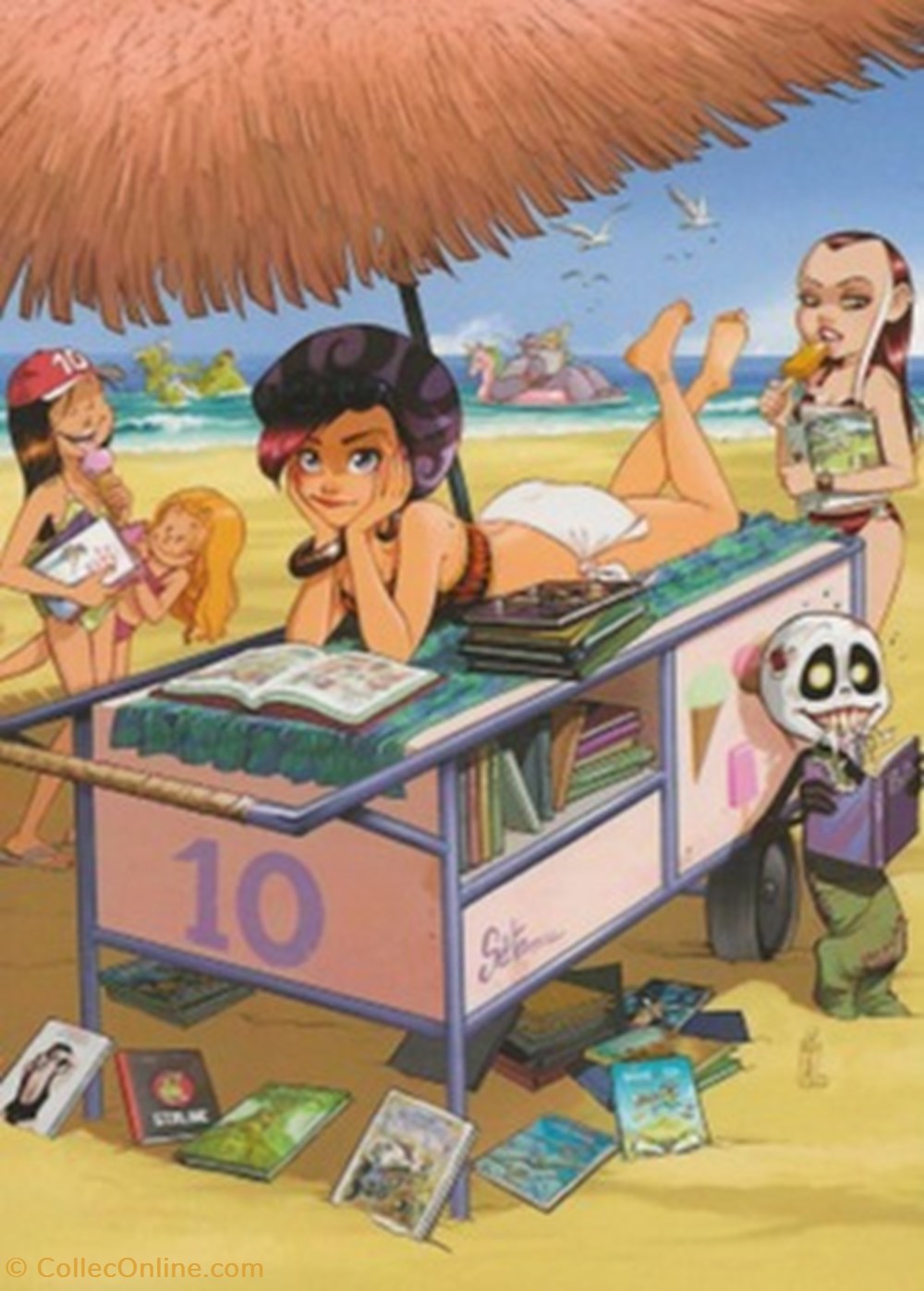 Sète (34) 2021 cartes postales bande dessinee sete 34 2021
