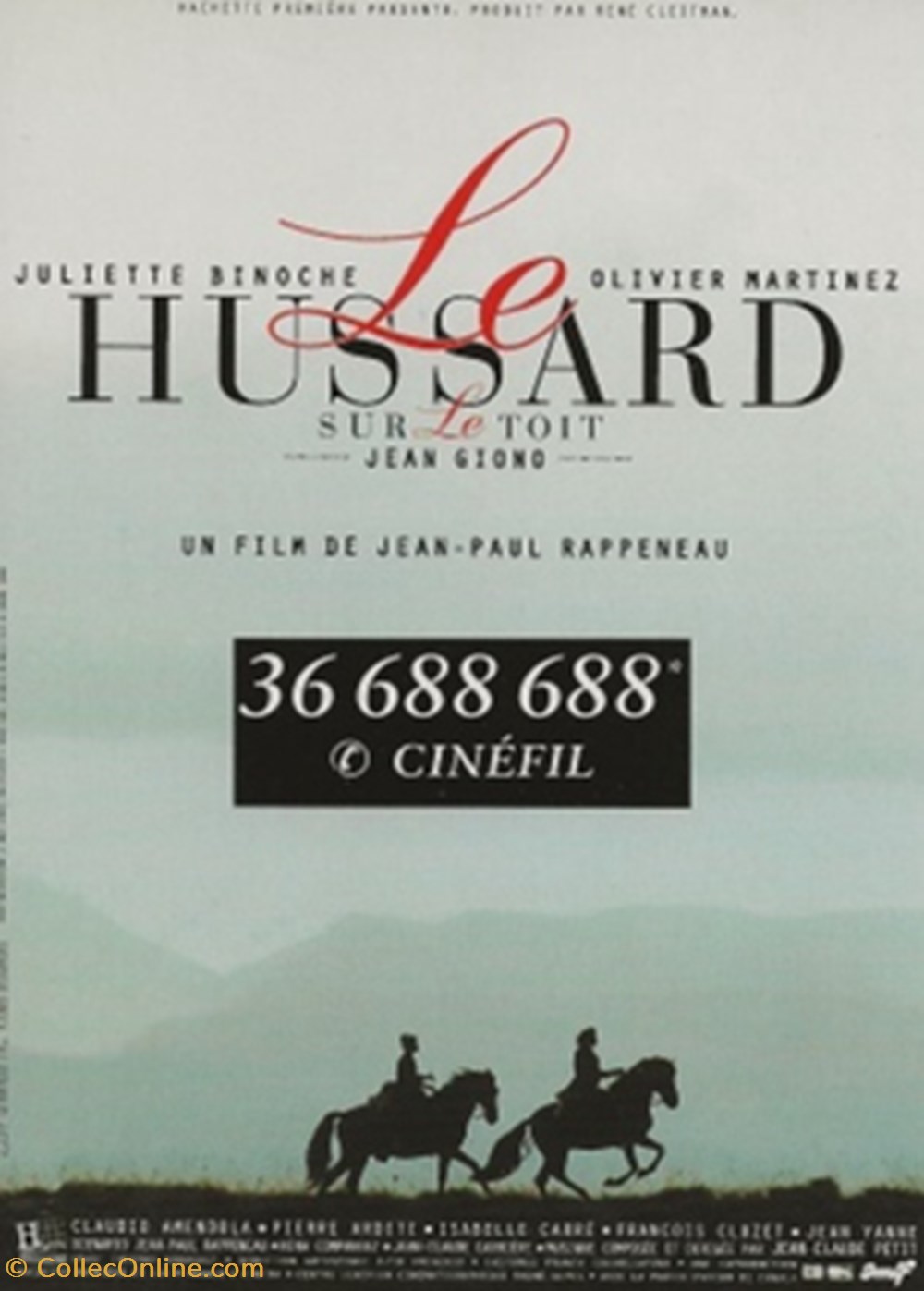 Le hussard sur le toit cartes postales autres le hussard sur le toit