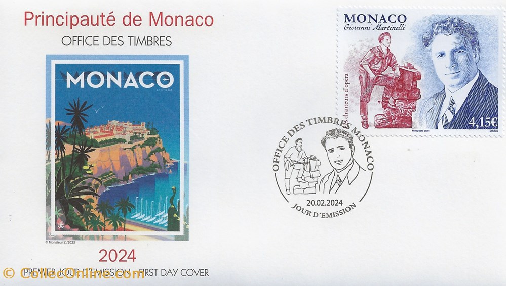timbres monaco principaute de monaco 2024