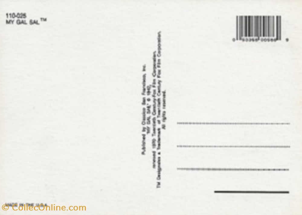 cartes postales autres my gal sal