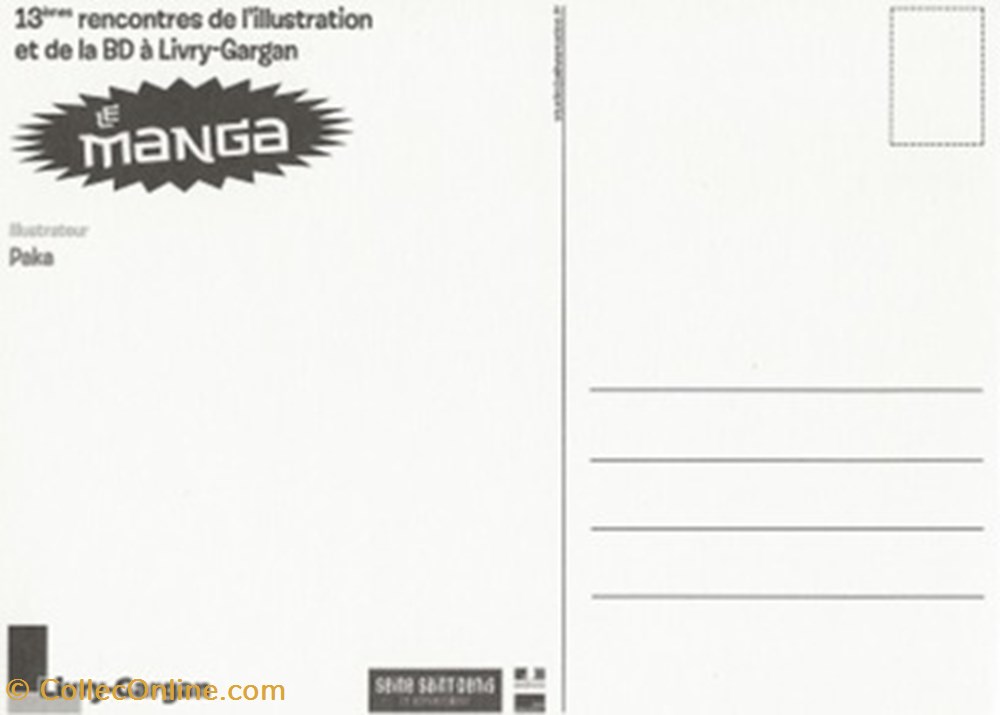 Livry-Gargan (93) 2011 cartes postales bande dessinee livry gargan 93 2011