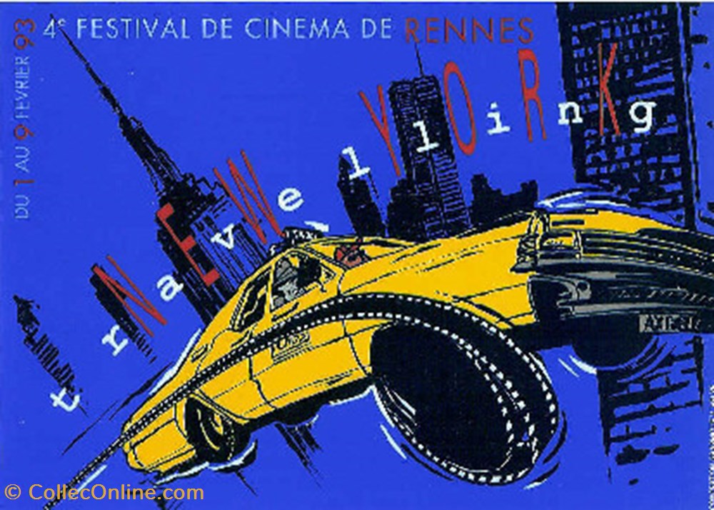 Rennes Festival de cinéma travelling 1993 cartes postales autres rennes festival de cinema travelling 1993