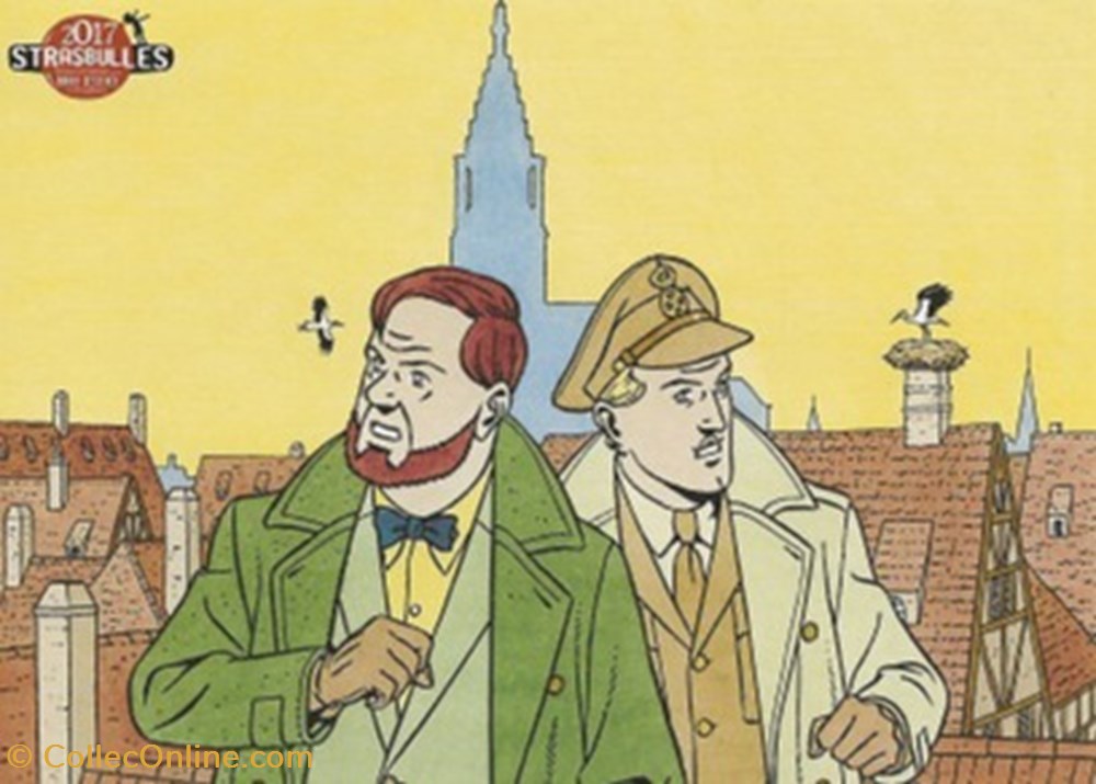 Strasbourg (67) 2017 cartes postales bande dessinee strasbourg 67 2017