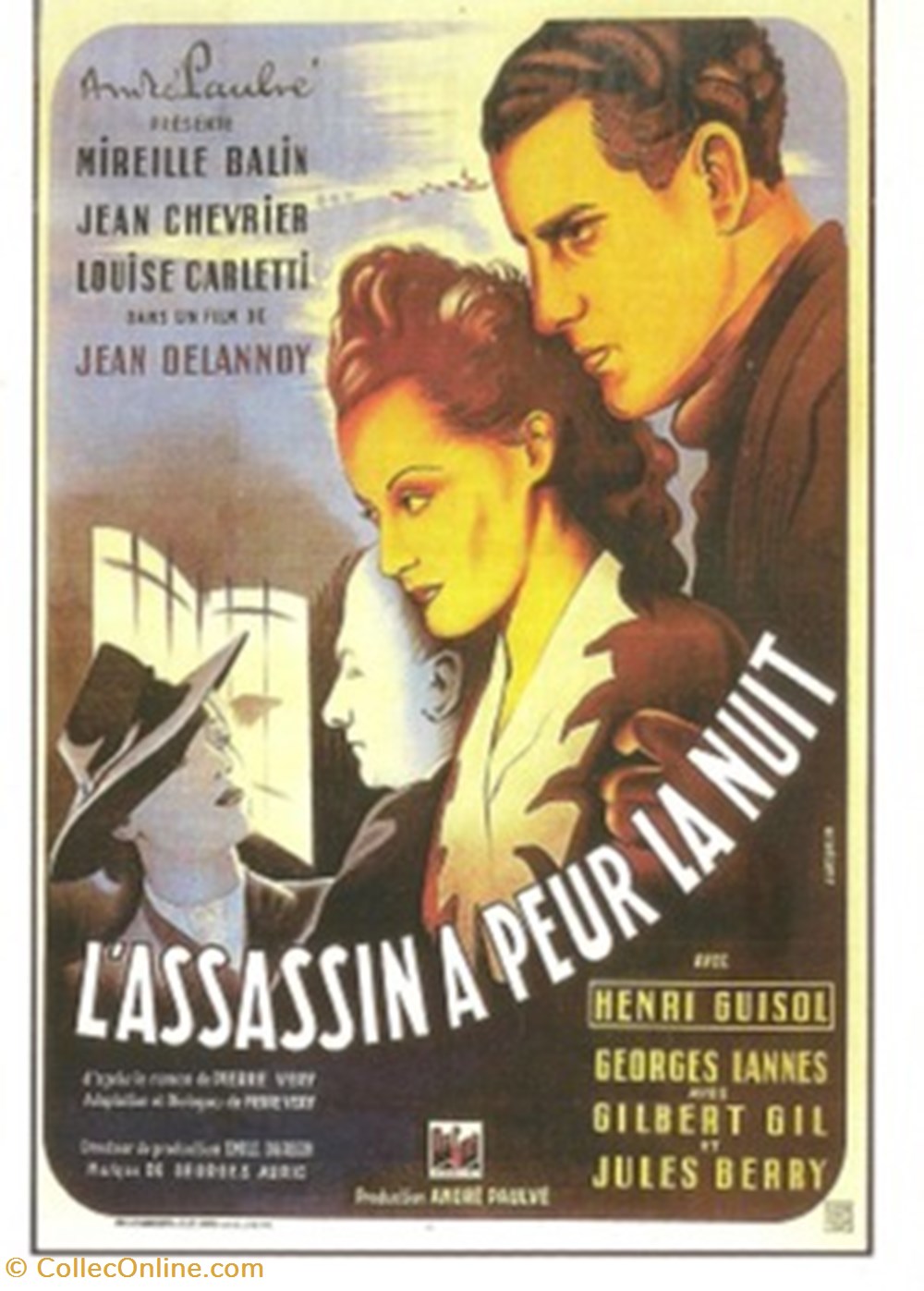 L'assassin a peur la nuit cartes postales autres l assassin a peur la nuit