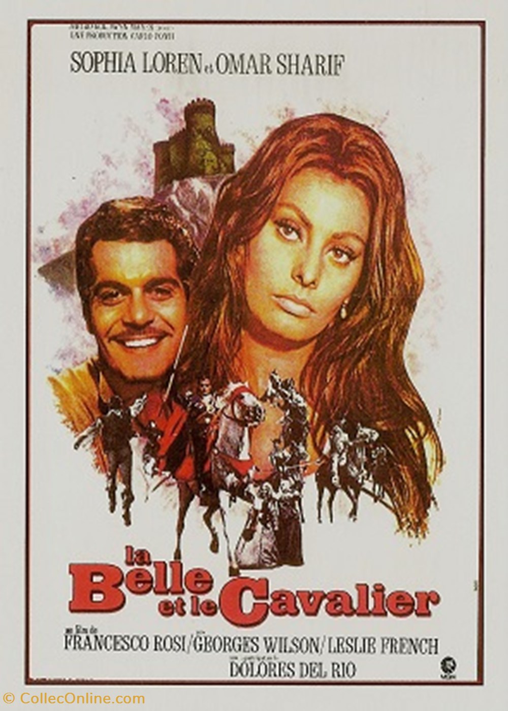 cartes postales autres la belle et le cavalier
