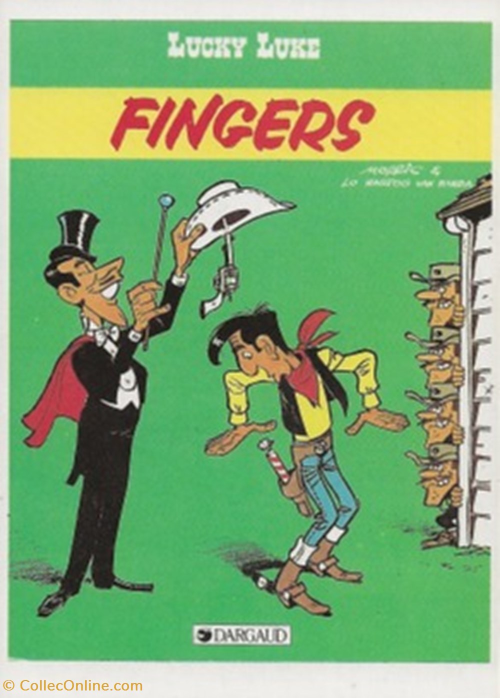 Lucky Luke cartes postales bande dessinee lucky luke