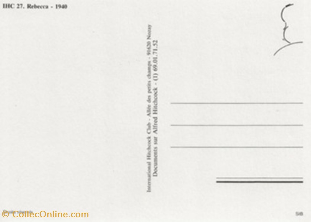 Rebecca cartes postales autres rebecca