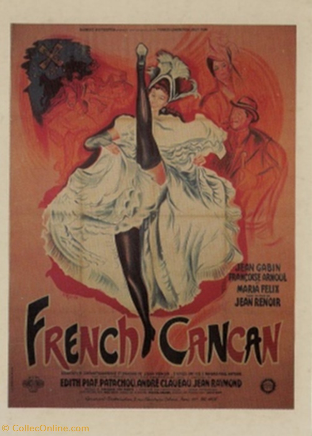 cartes postales autres french cancan