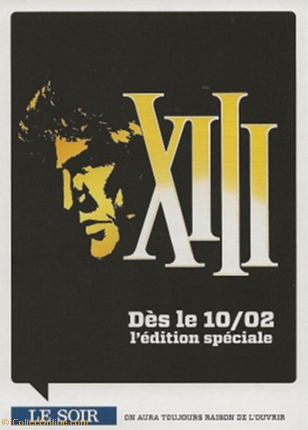 XIII cartes postales bande dessinee xiii