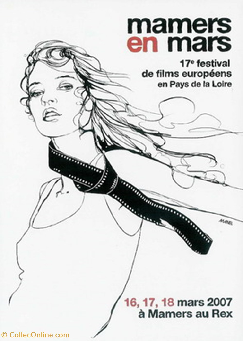 Mamers Festival de films européens 2007 cartes postales autres mamers festival de films europeens 2007