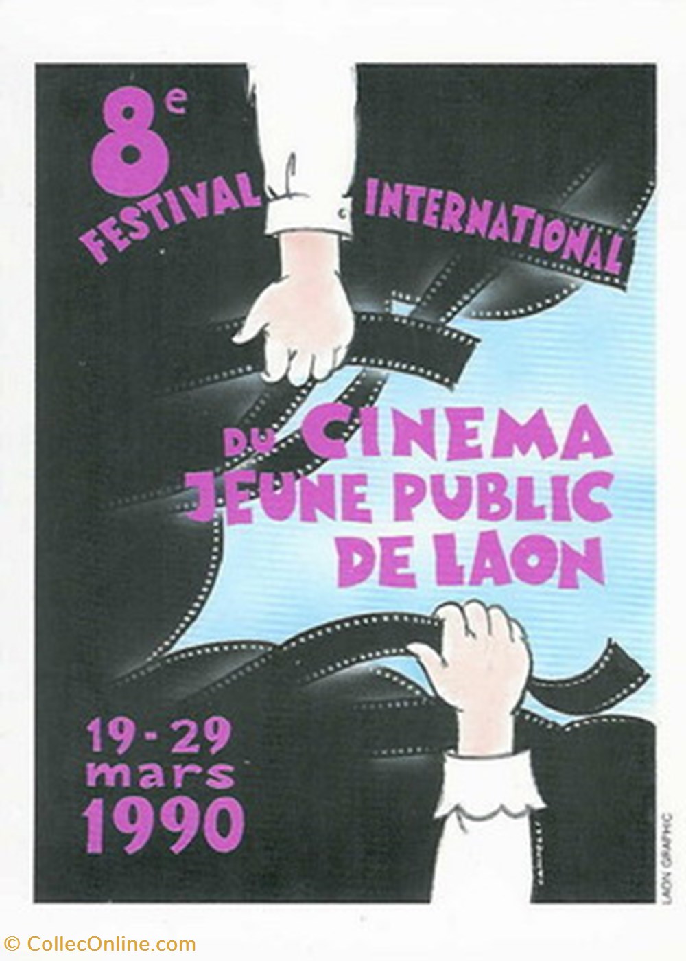 cartes postales autres laon festival de cinema jeune public 1990