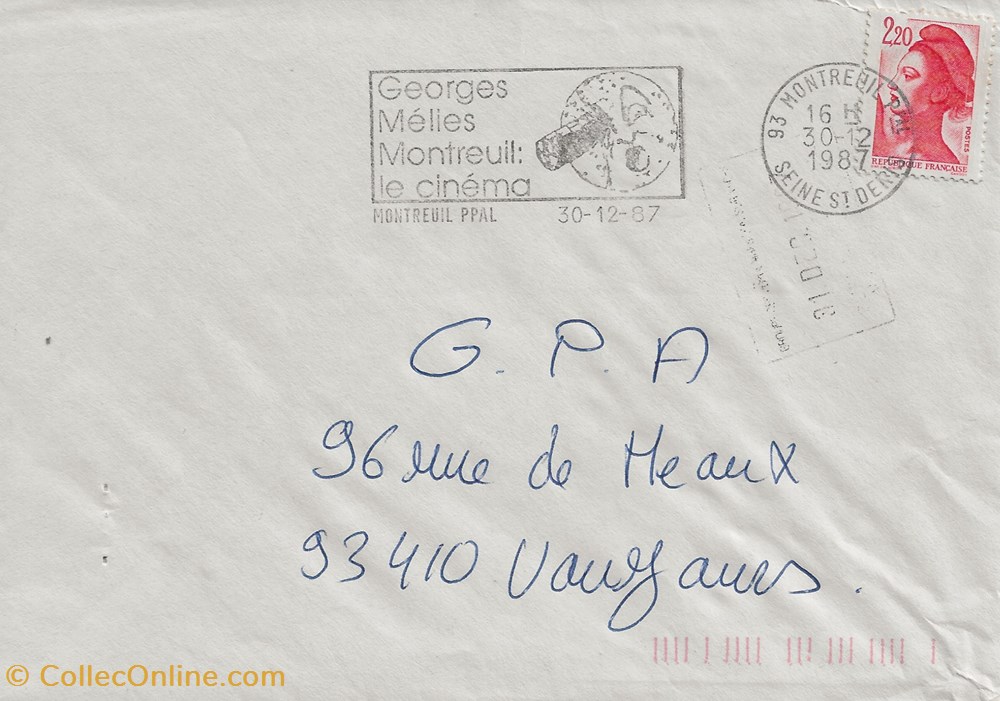 timbres montreuil 93 1987 georges melies montreuil le cinema