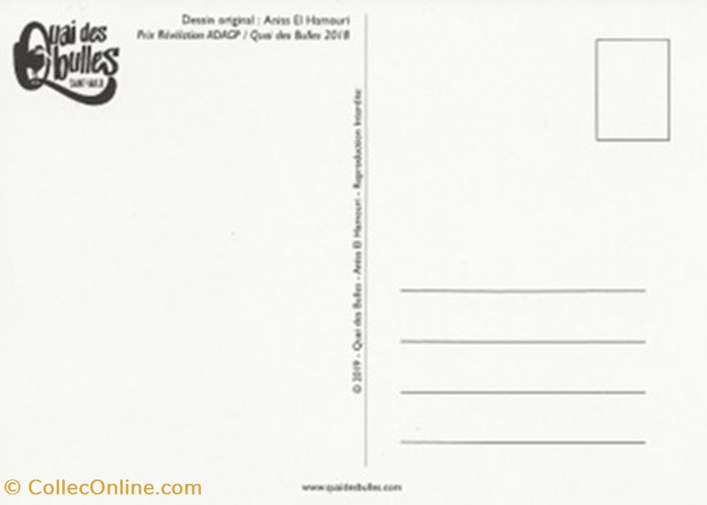 cartes postales bande dessinee saint malo 35 2019